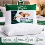 Oreiller Memoire de Forme – Premuim Memory – 17 Cm
