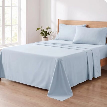 Pack draps uni microfibre 3 pièces
